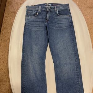 Size 31.. 7 for all mankind jeans worn one time